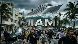 Mega Tsunami Hits 5-Star Cruise Ship In Miami Ai Movie