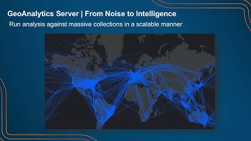 Big Data and ArcGIS: an Introduction to ArcGIS GeoAnalytics Server