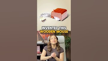 Did you know the first computer mouse was made of wood?🖱️🪵 #computermouse #techhistory #techfacts