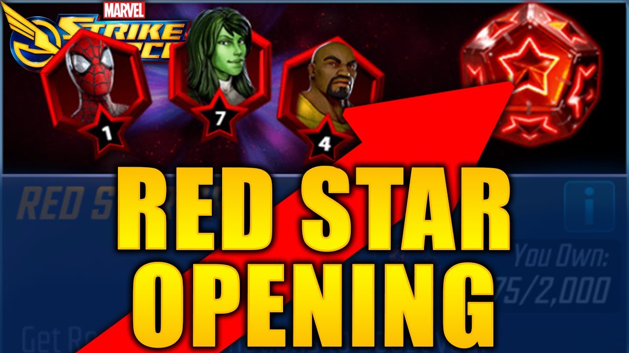 SheHulk Red Star Openings MARVEL Strike Force MSF YouTube