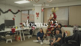 Ronald McDonald House, Team Potluck & Zoo Lights | VLOGMAS 2023 DAY 21