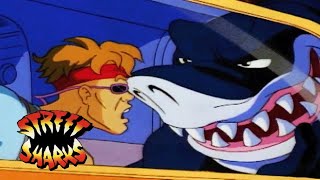 SHARKBAIT | Street Sharks | Cartoons for Kids | WildBrain Superheroes