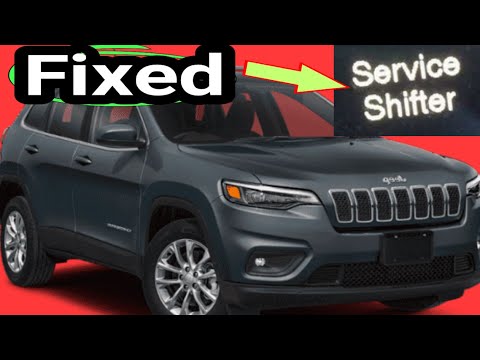 How to fix your Service Shifter light on your 2014-2015 Jeep Cherokee Lattitude  U1465-00 P1C86-1D