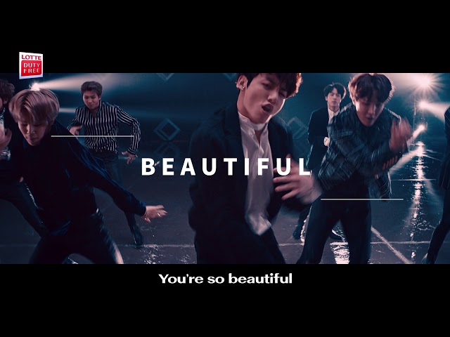 [ENG] LOTTE DUTY FREE x BTS M/V You're so Beautiful class=