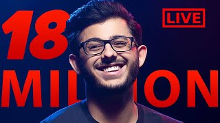 Carryminati live subscriber count | comparision bb ki vines sub count.
tiktok records subscribers t...