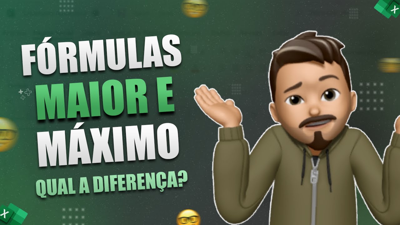 Se existe a fórmula MÁXIMO, por que existe a fórmula MAIOR? | ENTENDA A ...