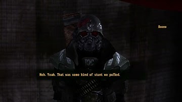Fallout New Vegas Boone is Never Happy