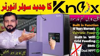 8.5KW Best  سولر Inverter 🔥 Knox Krypton 12002 | Dual MPPT | Battery Less | Best Price in Pakistan 😱
