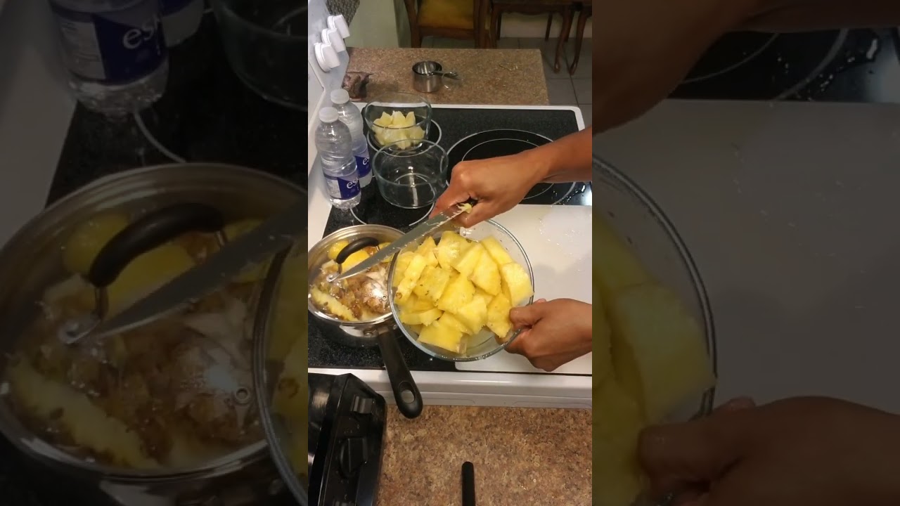 TUMMY FLATTENING DRINK... Pineapple booster (video # 02)