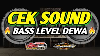 DJ CEK SOUND|Dj cek sound full bass LEVEL DEWAA