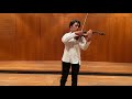 1st Concertmaster Audition Copenhagen Phil - Roberta Verna (Violin)