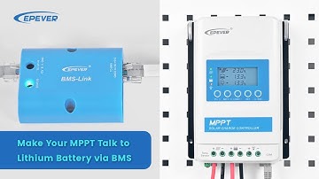 How to Connect MPPT Controller to Lithium Battery via BMS | EPEVER Setup Guide