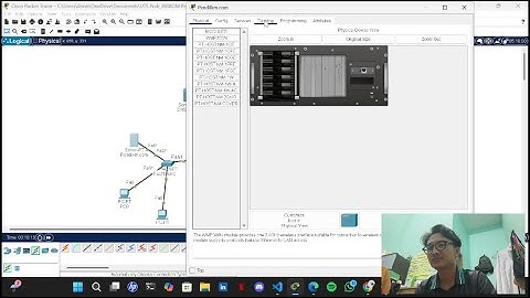 UTS Praktikum Jaringan Komputer RD | Simulasi Packet Tracer