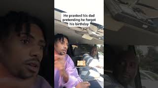 He did a prank on his Ethiopian 🇪🇹 father pretending he forgot his birthday