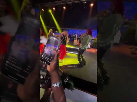 Fireboy DML Performing Scatter At The VVip Hangout Party With Monster Energy. 🔥🚀
