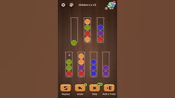 Ball Sort Puzzle: Color Game | Hidden Level 23 |  Mobile Games