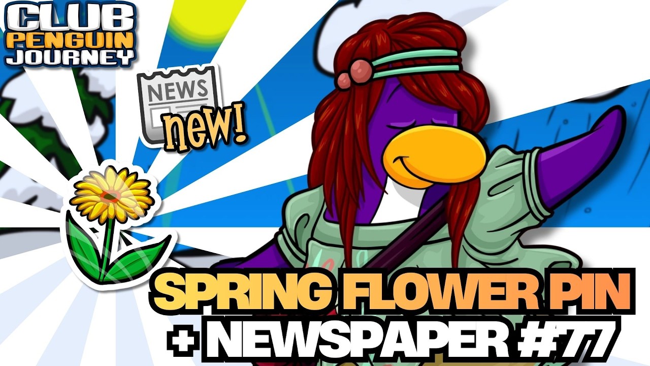Spring Flower Penguin SPRING FLOWER PIN LOCATION! 🌸 ST PATRICK’S + SECRET EVENT SOON?! 👀 ...