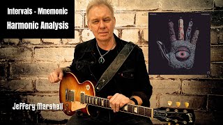 Intervals - Mnemonic - Quick Harmonic Analysis - Guitar Lesson #guitarist #guitarlesson #guitar