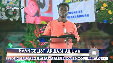 POWERFUL MESSAGE BY EVANGELIST AKWASI AWUAH #TheGospelSeries 