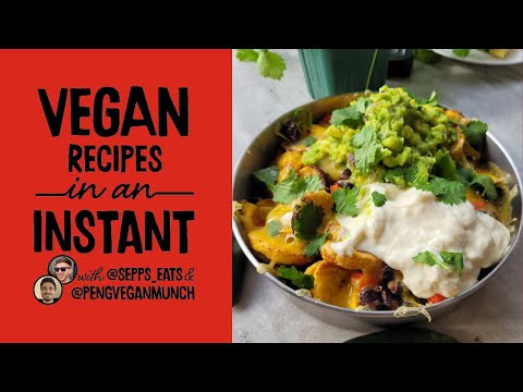 Plantain Nachos – Vegan Recipes in an Instant with @plantboiis Jacob & Giuseppe