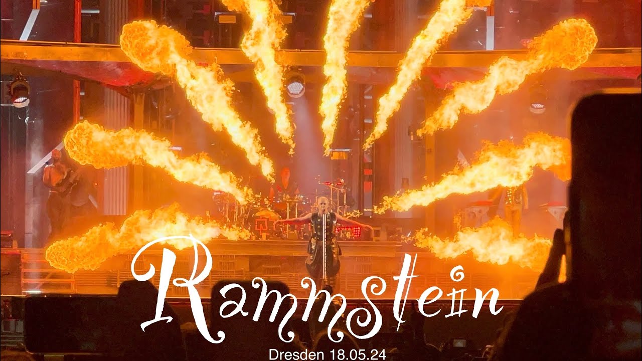 Rammstein | 18.05.24 | Rinne Dresden | Europe Stadium Tour - YouTube