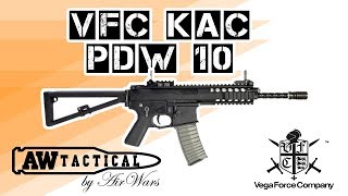 Страйкбольный автомат VFC KAC PDW 10 ДЮЙМОВ VF1-LKPDW-BK01