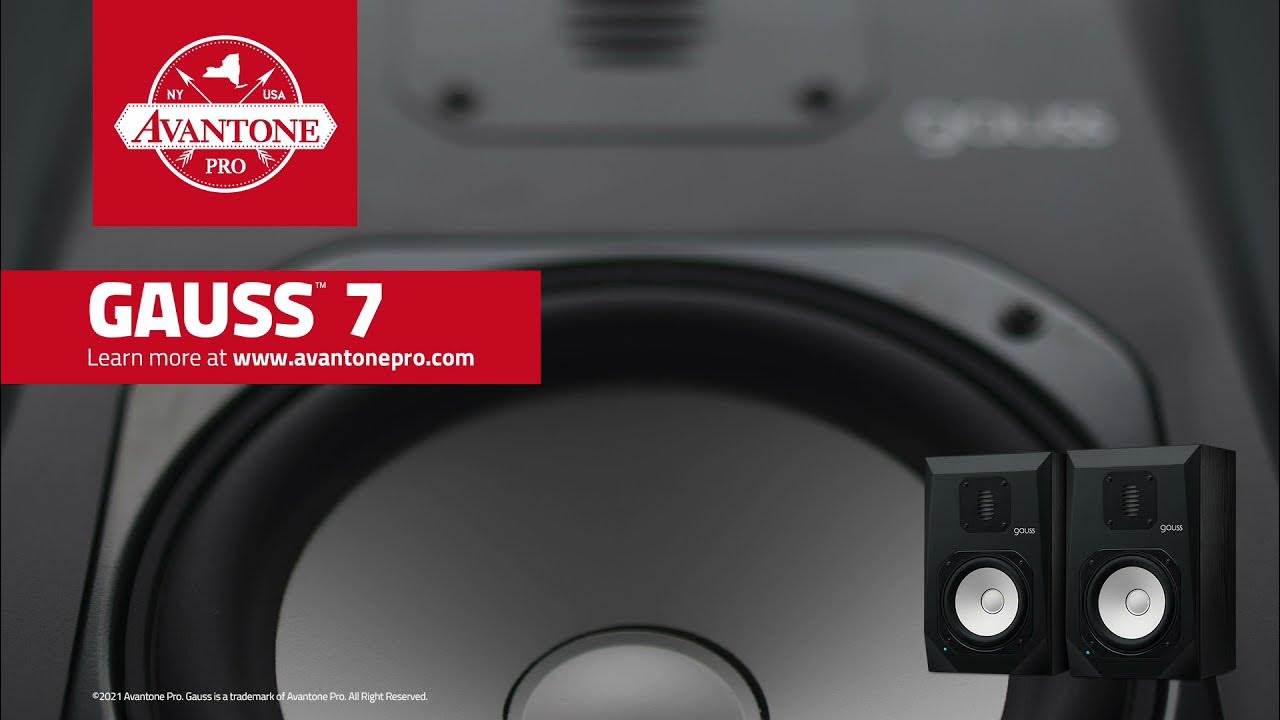 Avantone Pro // 介绍 Gauss 7 Studio 参考监视器！ YouTube