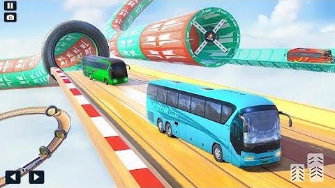 Heavy bus Stunt Simulator 🚌🚌🚌🚎Impossible Stunts Bus Driver - Android GamePlay #2023