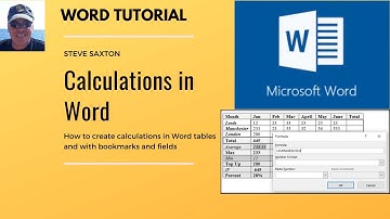 Mastering Calculations In Word: Table Tricks And Bookmark Secrets!