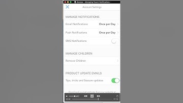 Seesaw - Managing Parent Notifications