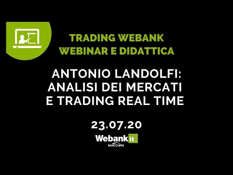 Analisi dei mercati, trading in real time e didattica : ALL IN ONE