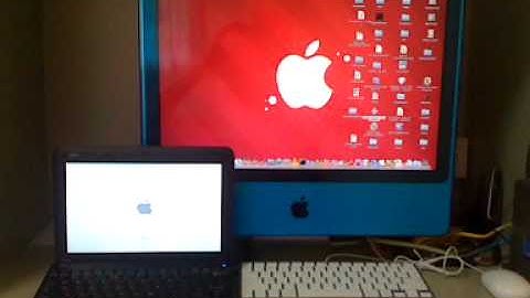 MSI Wind U100 OSX Leopard 10.5.6 versus iMac OSX Snow Leopard 10.6.2