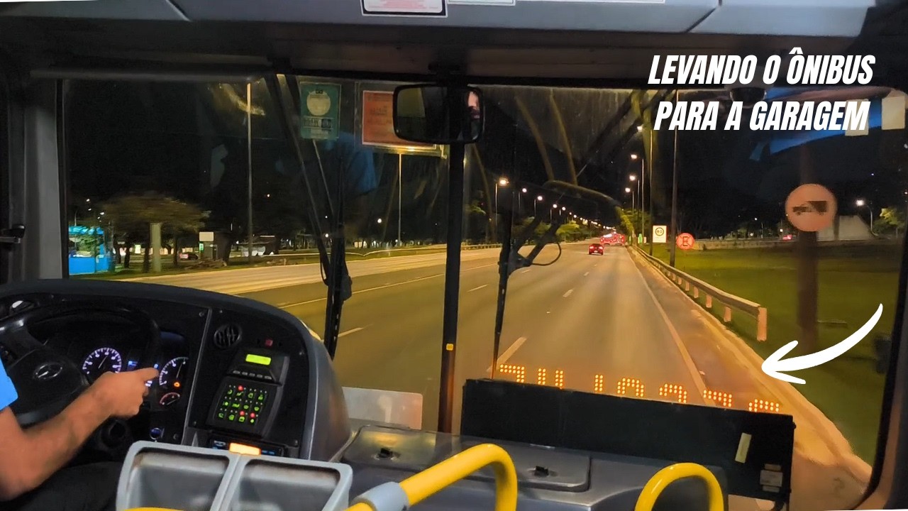 RECOLHENDO ÔNIBUS PARA A GARAGEM / MARCOPOLO TORINO S