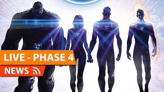 MCU Phase 4 REVEAL REACTION - LIVE