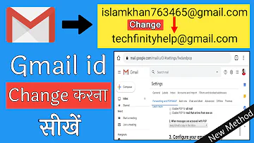 Můžete si změnit e-mailovou adresu?