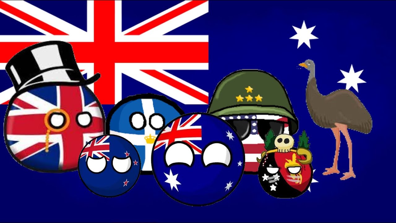 Countryballs Family of Australia YouTube