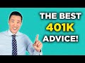 How to use a 401k properly to retire faster do this now