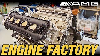 Mercedes AMG V8 Engine Manufacturing