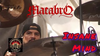 Macabro - Insane Mind (Drum Cam) Live Tianguis Cultural del Chopo 04/05/2024