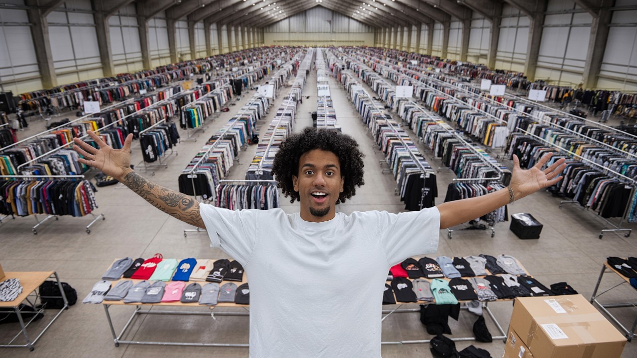 Rebuilding My Wardrobe using ONLY a Flea Market...