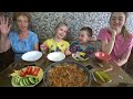 МУКБАНГ ТЕФТЕЛИ С ОВОЩАМИ И СЫРНОЙ НАРЕЗКОЙ 😜 | MUKBANG MEATBALLS  #мукбанг #mukbang