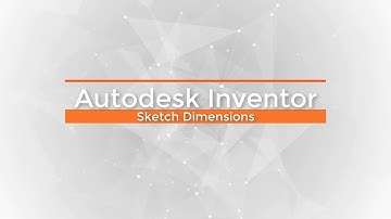 Autodesk Inventor  - Sketch Dimensions