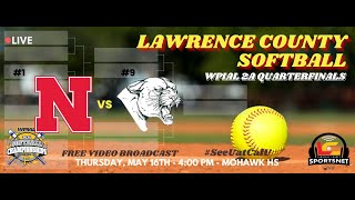 #1 Neshannock Lancers vs. #9 Riverside Panthers - WPIAL Softball - 2A Quarterfinals - May 16, 2024