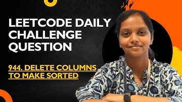 Leetcode | 944  Delete Columns to Make Sorted  | Java | Simple Appraoch | Daily Challenge