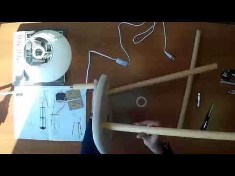 Торшер со столиком LSP-0522 Торшер со столиком LSP-0522