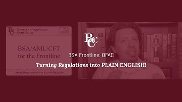 BSA Frontline: OFAC