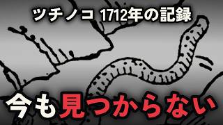 ツチノコは本当にいるのか？1712年の百科事典の「野槌」と2億円でも見つからない幻のヘビ【未解決】