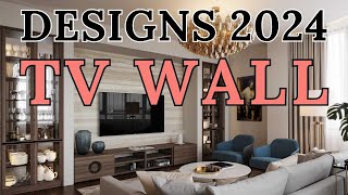 Trendy TV Wall Designs and Decoration Ideas 2024 screenshot 3