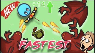 FASTEST way to the HIGHEST LEVEL!! (Fightz.io)
