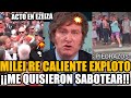 MILEI ¡¡RE CALIENTE!! quisieron SABOTEAR un acto de MILEI en EZEIZA | FRAN FIJAP